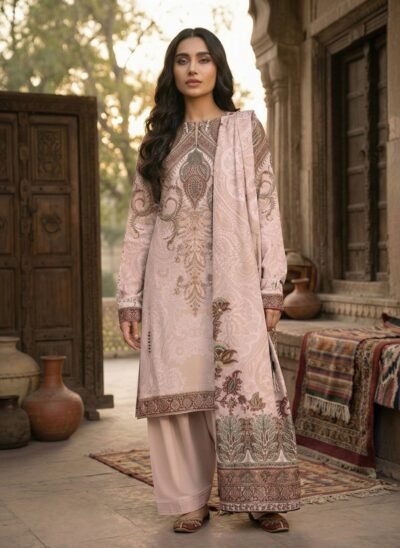 Printed Cotton 3 piece - Unstitched