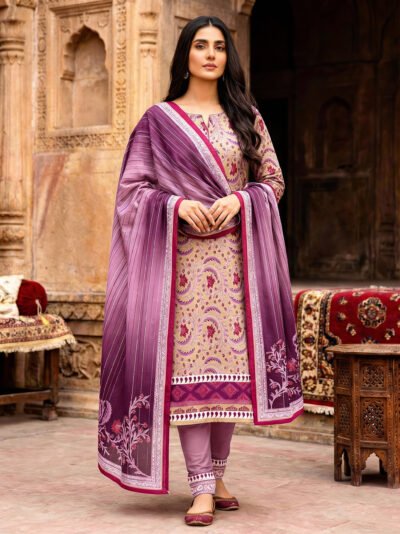 Printed Cotton 3 piece - Unstitched